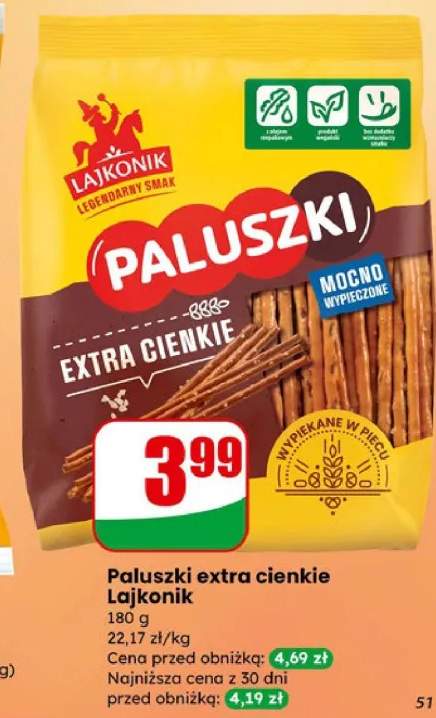 Paluszki extra cienkie Lajkonik