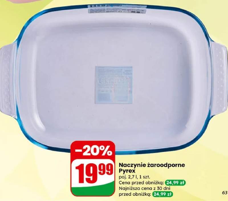 Naczynie żaroodporne Pyrex