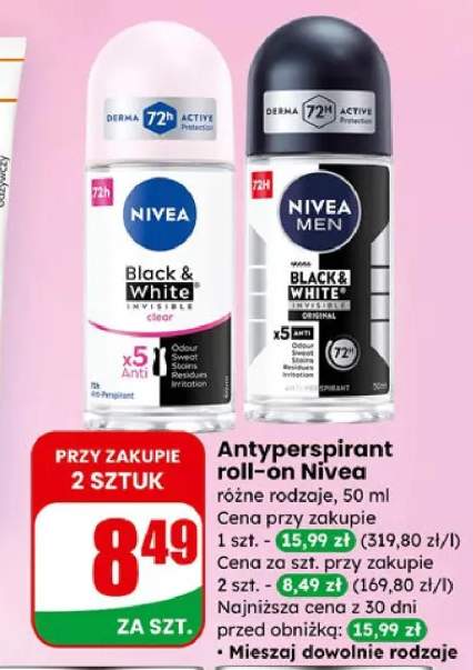 Antyperspirant roll-on Nivea