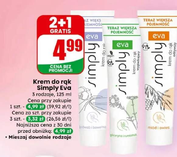 Krem do rąk Simply Eva