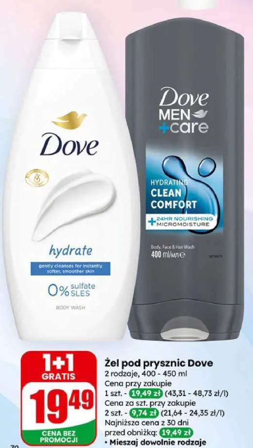 Żel pod prysznic Dove