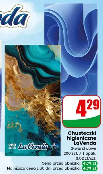 Chusteczki higieniczne LaVenda