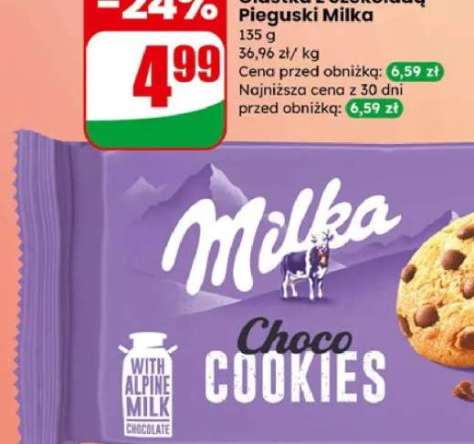 Ciastka z czekoladą Pieguski