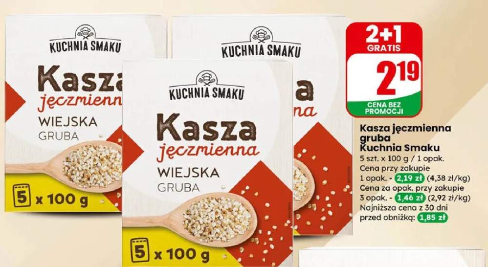 Kasza jęczmienna wiejska gruba