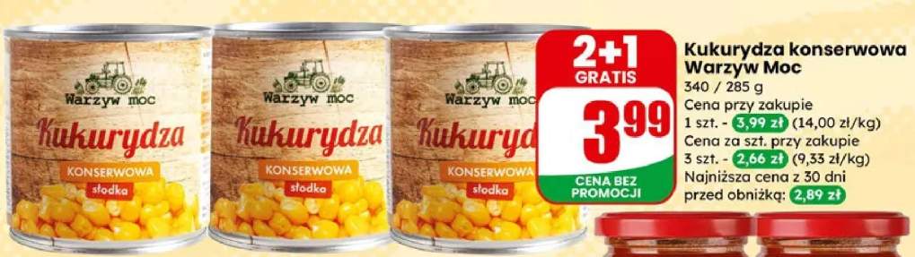 Kukurydza konserwowa słodka