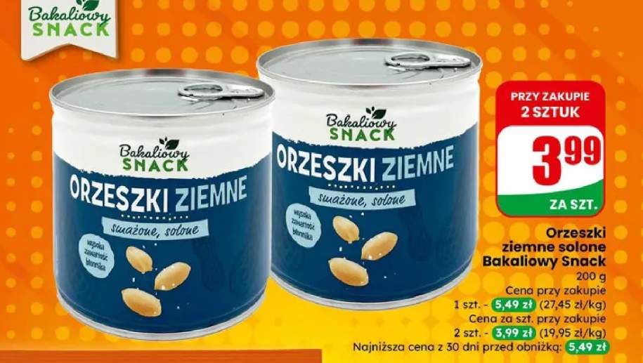 Orzeszki ziemne solone