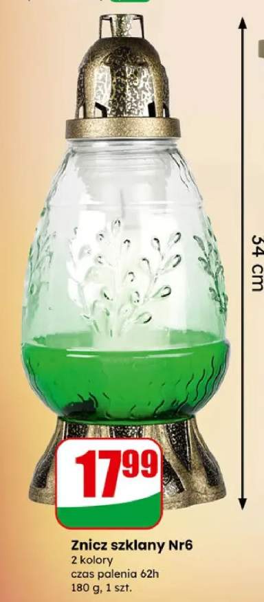 Znicz szklany Nr6