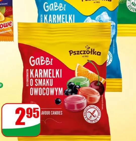 Cukierki karmelki Pszczółka 3 rodzaje