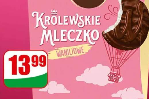 Czekolada królewskie mleczko waniliowe