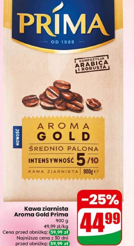 Kawa ziarnista Aroma Gold