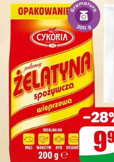 Żelatyna spożywcza wieprzowa