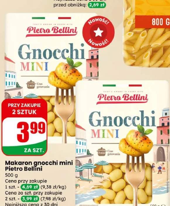 Makaron gnocchi mini