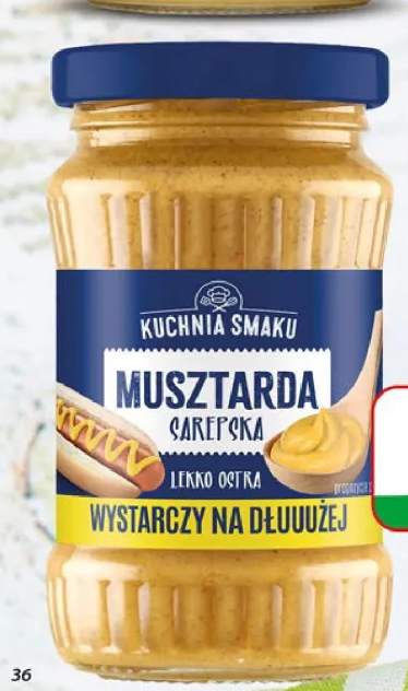 Musztarda sarepska XXL lekko ostra