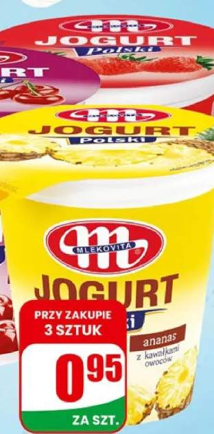 Jogurt Polski Mlekovita różne rodzaje
