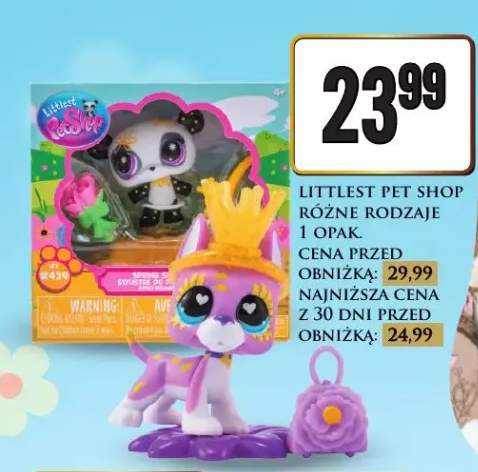 Littlest Pet Shop różne rodzaje