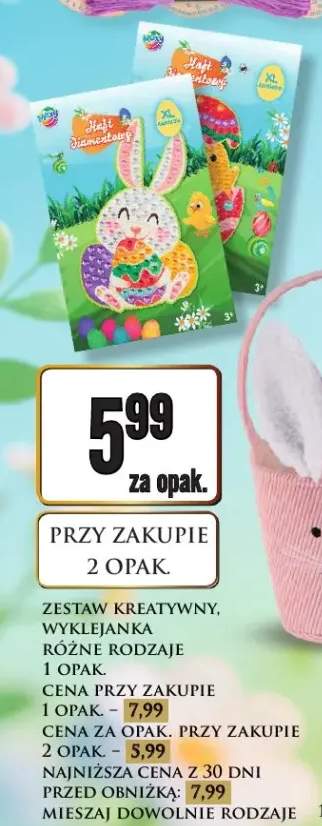 Zestaw kreatywny, wyklejanka różne rodzaje