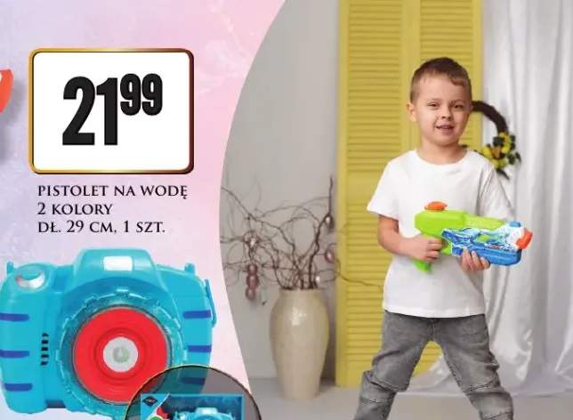 Pistolet na wodę 2 kolory