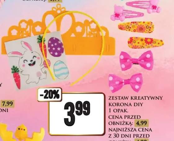 Zestaw kreatywny korona DIY