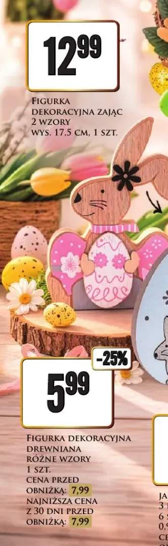 Figurka dekoracyjna zając 2 wzory