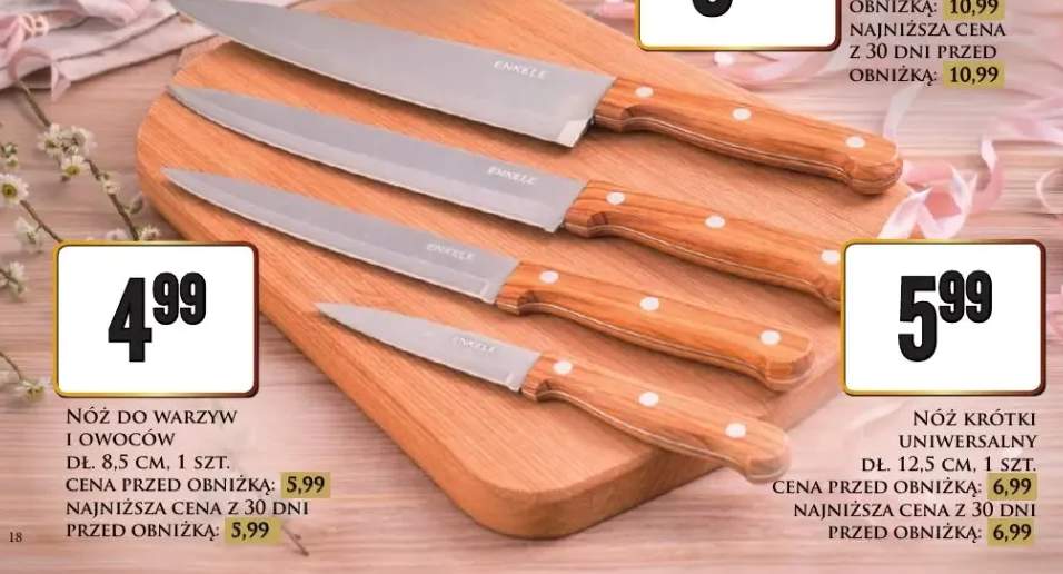 Nóż krótki uniwersalny Enkele