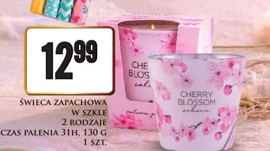 Świeca zapachowa w szkle 2 rodzaje