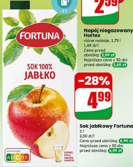 Sok jabłkowy Fortuna