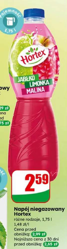 Napój niegazowany Hortex