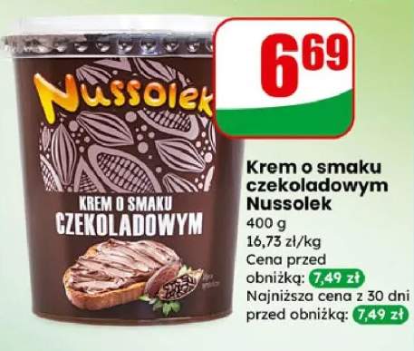 Krem o smaku czekoladowym Nussolek