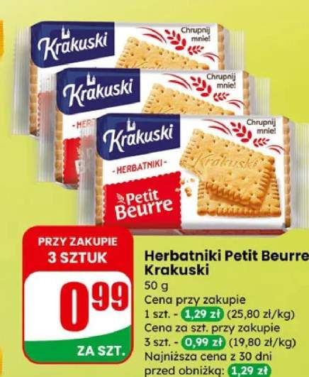 Herbatniki Petit Beurre Krakuski