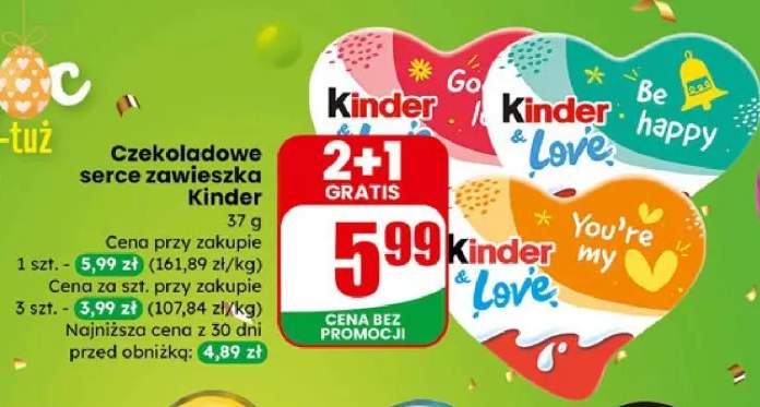 Czekoladowe serce zawieszka