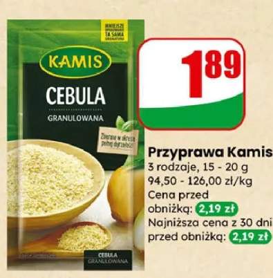 Przyprawa cebula granulowana