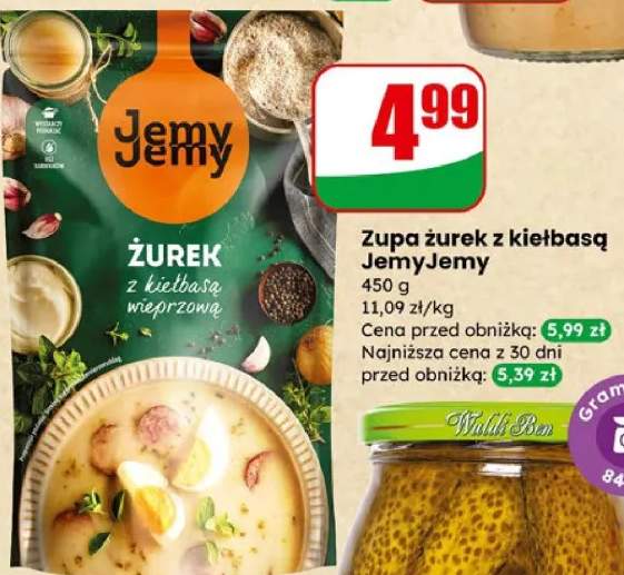 Zupa żurek z kiełbasą