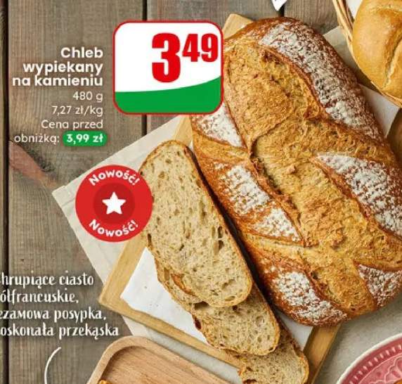 Chleb wypiekany na kamieniu