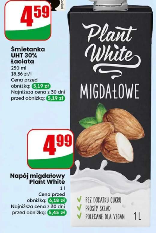 Napój migdałowy Plant White
