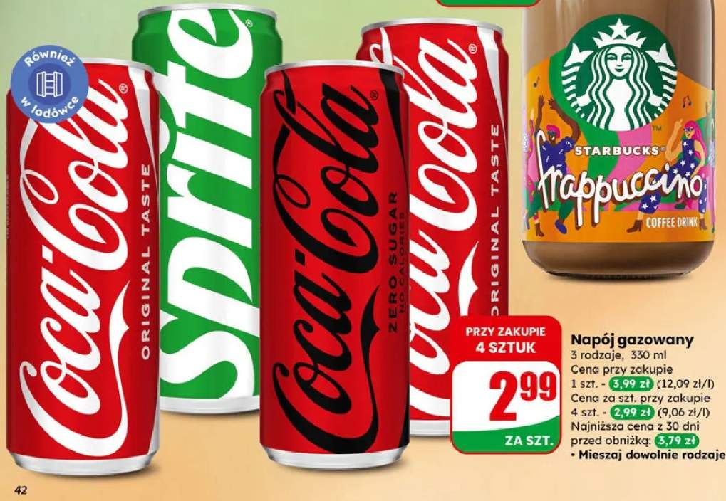 Napój gazowany Coca-Cola Zero