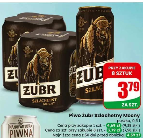 Piwo Szlachetny Mocny puszka