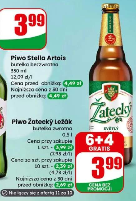 Piwo Stella Artois butelka bezwrotna