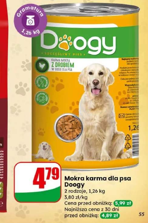 Mokra karma z drobiem