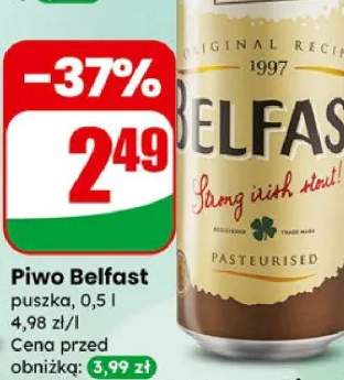 Piwo Belfast puszka
