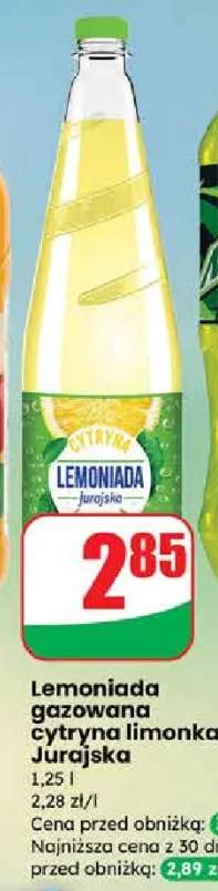 Lemoniada gazowana cytryna limonka 