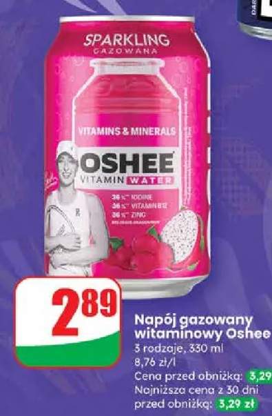 Napój gazowany witaminowy 3 rodzaje