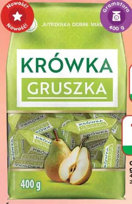 Cukierki krówka gruszka 