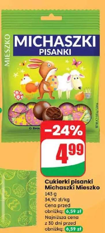 Cukierki pisanki Michaszki