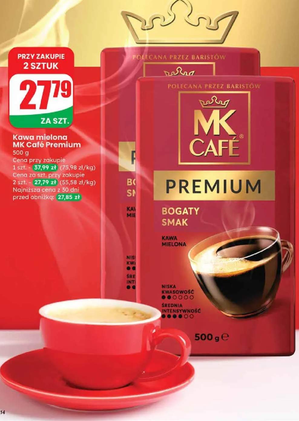 Kawa mielona Premium 500 g