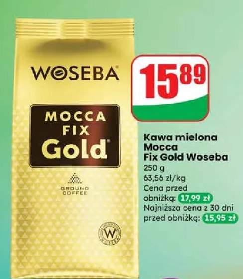 Kawa mielona Mocca Fix Gold 250 g
