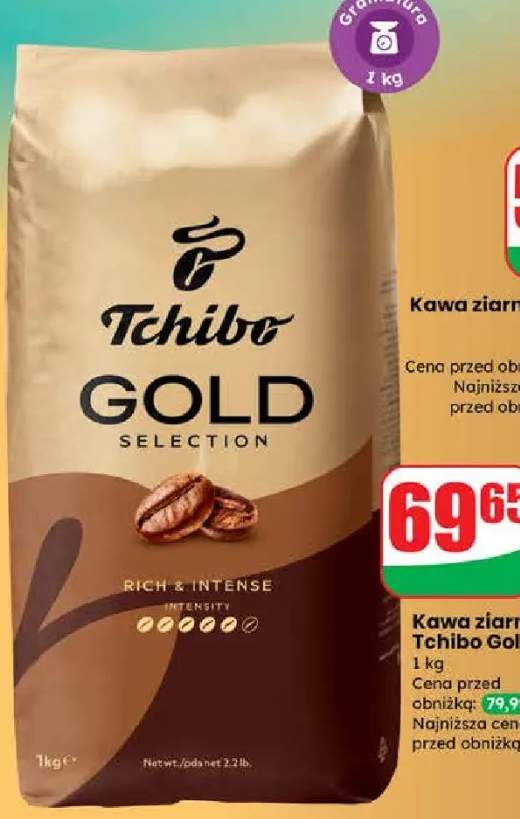 Kawa ziarnista Gold Selection 1 kg