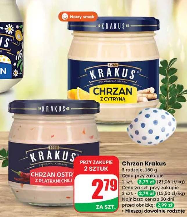 Chrzan ostry z płatkami chili