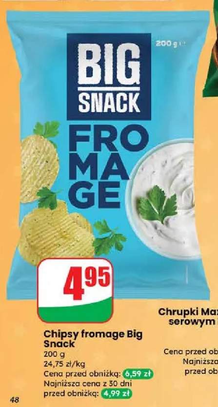 Chipsy fromage Big Snack