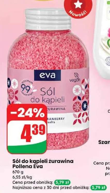 Sól do kąpieli żurawina