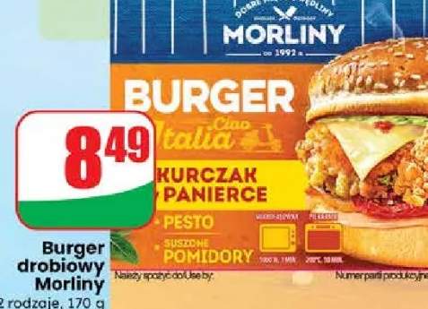 Burger drobiowy kurczak w panierce Meksykanina